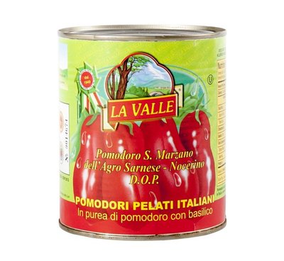 La Valle San Marzano DOP Peeled Tomatoes 28oz can